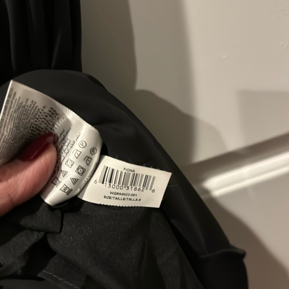 BCBGMAXAZRIA FIONA Gown silky georgette embellished SZ 6 NWT - Picture 14 of 16